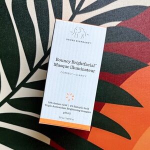 Drunk Elephant Brightfacial Masque - White and Orange